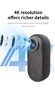 Nouvelle caméra d'action 4K 30FPS WiFi, portée 10m, batterie 900mAh, autonomie super longue de 160 minutes, vidéo HD H.264, format <span class=keywords><strong>MP4</strong></span> - Product Image 3