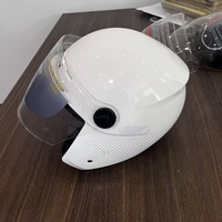 Casques rabattables conformes aux normes DOT, demi-casques de moto en ABS avec coque amovible et ventilation complète