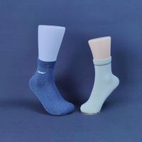 Maniquí de plástico de piel blanca para hombre y mujer, imán de pie, modelo de pie, zapatos, calcetines, accesorios de exhibición