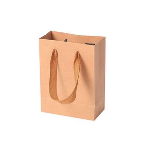 Sac en papier portable recyclable à prix d'usine, sac cadeau en papier, sac en papier avec logo - Product Image 3