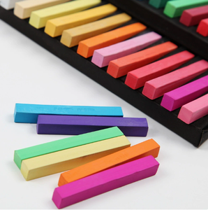 48 crayons de craie <span class=keywords><strong>pastel</strong></span>, pigments de couleur spécifiques aux étudiants en art, argile super légère, pour tableaux noirs, journaux et peintures de cours de vacances - Product Image 1