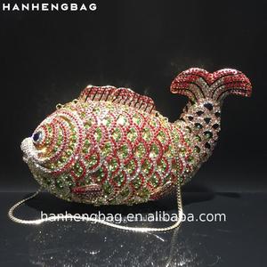Bolso de Noche de Metal con Forma de Oso de Alta Calidad, con Cristales y Diamantes, para Bodas y Eventos, Cartera de Mano con Incrustaciones de Diamantes - Product Image 5