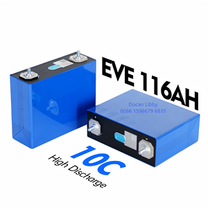 แบตเตอรี่เซลล์ Houston EVE 116AH 3C 10C 1160A 3.2V สำหรับยานยนต์ จักรยานไฟฟ้า รถยนต์ รถกอล์ฟ เครื่องกำเนิดไฟฟ้า - Product Image 2