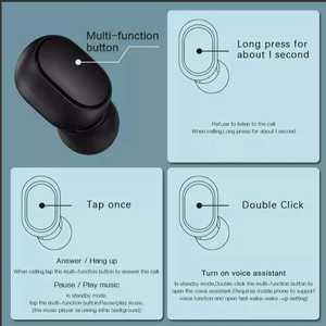 Audífonos TWS Sin Cancelación de Ruido, Versión <span class=keywords><strong>Global</strong></span>, Mi True Wireless Earbuds Basic 2, Mi Buds Originales - Product Image 4