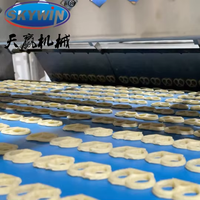 Machine à fabriquer des biscuits et des bretzels Skywin 2026, extrudeuse automatique à un seul bâton, ligne de production à base de farine, 220V, garantie 1 an