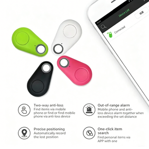 Nouveau traceur intelligent étanche avec Bluetooth, design goutte d'eau, positionnement GPS <span class=keywords><strong>et</strong></span> dispositif <span class=keywords><strong>anti</strong></span>-perte pour animaux de compagnie - Product Image 1