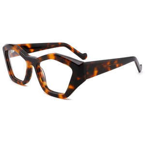 Lunettes <span class=keywords><strong>de</strong></span> <span class=keywords><strong>vue</strong></span> pour hommes et femmes en acétate épais 2025 grand cadre avec lunettes en acétate noir anti-bleu - Product Image 4