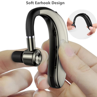 S109 chaud pour écouteurs Bluetooth casque d'écouteurs sans fil avec indicateur de batterie LED micro d'écouteur de sport pour la conduite et les appels