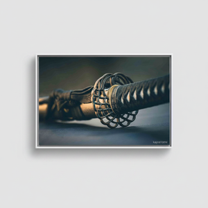 Impression sur toile Katana Photography : décoration murale moderne, œuvre d'art plate, toile encadrée blanche - Product Image 2