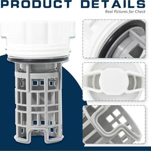 Filtre de pompe de vidange pour lave-linge DC97-16991B, filtre en plastique durable pour Samsung - Product Image 2