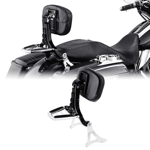 Kit Schienale e Supporto Basso per Conducente e Passeggero TCMT Compatibile con Harley <span class=keywords><strong>Softail</strong></span> Classic Deluxe XF2906A27-B+C47-E - Product Image 2