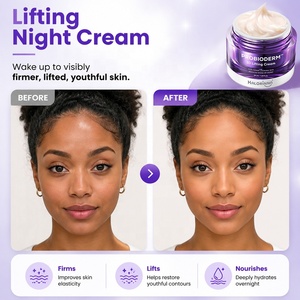 <span class=keywords><strong>Crème</strong></span> de nuit coréenne personnalisée avec logo, complexe triple probiotique, apaise les peaux irritées, améliore la tolérance cutanée, tous types de <span class=keywords><strong>peau</strong></span> - Product Image 1
