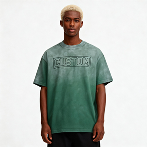 T-Shirt Vintage con Cappuccio Foderato in Pile Poliestere/Cotone Traspirante Vestibilità Regolare per Uomo con Logo Personalizzato - Product Image 3