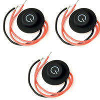 Acheter Micro-USB Interface bouton de contrôle de température interrupteur pour chauffer les vêtements Usb interrupteur d'alimentation câble
