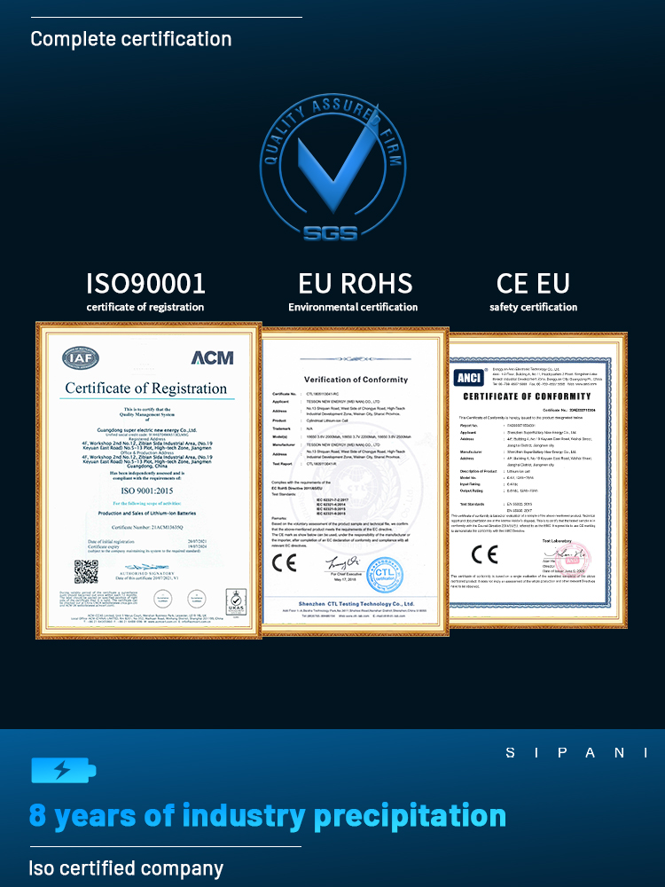 Großhändler Ncr18650FM Ncr18650BF Ncr18650GA 2500 mAh 2600 mAh 3500 mAh hochdichte 3,7-V-Lithium-Akkus