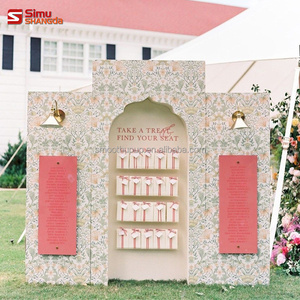 Oferta Especial: Muro de Champán Personalizado para Bodas, Decoración para Eventos, Campana de Anillos, Caja para Botellas de Champán para Bodas o Fiestas de Cumpleaños - Product Image 1