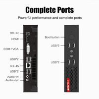 Mini PC de bureau Core I3 I5 I7 I9, 8 ports USB, LAN, micro-ordinateur, faible consommation d'énergie