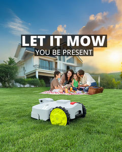 <span class=keywords><strong>Tondeuse</strong></span> à gazon Rebort <span class=keywords><strong>Titan</strong></span>-100 RTK & Vision Navigation, recharge automatique, grande capacité - Product Image 2