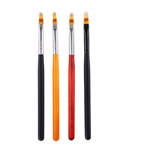 Pinceau à ongles dégradé ombré pour gel UV, stylo de dessin pour dégradé et lignes de dentelle, pinceau de manucure pour nail art - Product Image 5