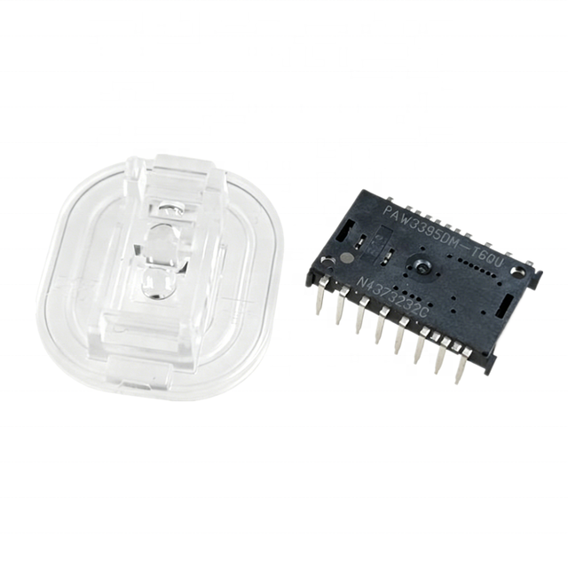 New and Original PAW3395DM-T6QU + LM19-LSI DIP PAW3395 PAW3395DM Mouse Optical Sensor with Lens LM19-LSI