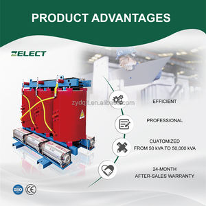 Transformador de Distribución Trifásico de Resina Fundida en Seco de 1000 kVA, 11/0.4 kV, <span class=keywords><strong>6</strong></span>.<span class=keywords><strong>6</strong></span>/11 kV, 415 V - Product Image 5