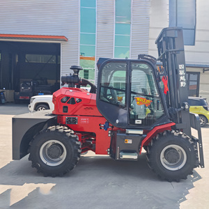 מלגזות חדשות חשמליות 5 טון צמיגי מלגזה 3 טון 3.5 טון 4 טון מלגזות שטח דיזל למכירה - Product Image 5