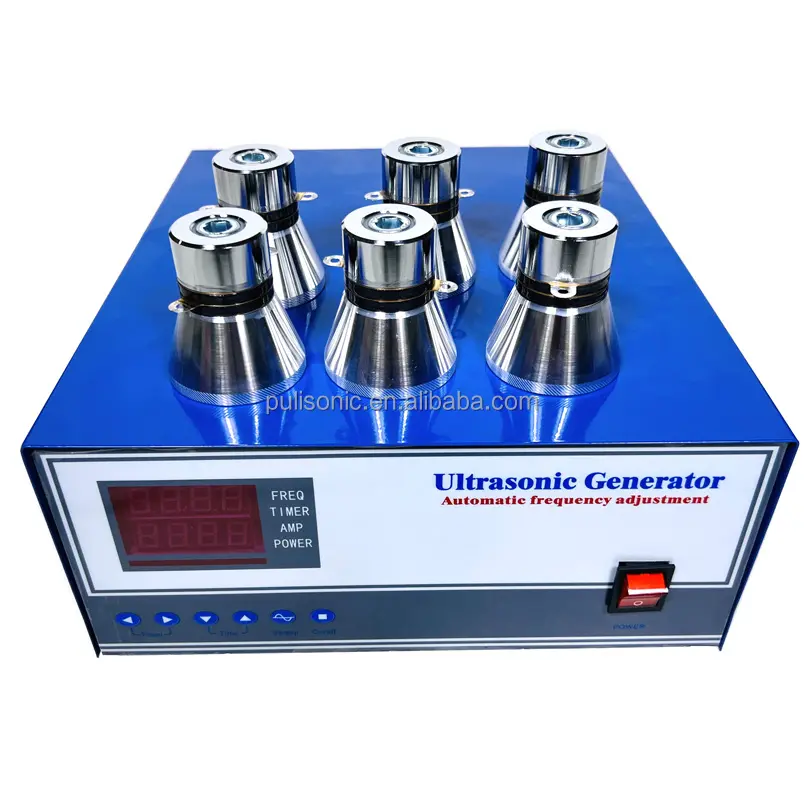 Pulse Degas Ultrasonic Generator 2400W 40KHZ Ultrasonic Cleaning Generator For Full Automatic Ultrasonic Cleaning System