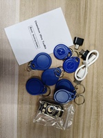 Lector de Chip Inteligente RFID DIGIT-Chameleon Ultra V2.0 125kHz, Emulador de Etiquetas MINI, Llavero/Decodificador de Tarjetas CUID, Duplicador NFC de Acceso