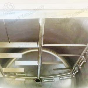 Machine de mélange et de cuisson industrielle 600L-1000L en acier inoxydable 304 pour pâte de fruits, jus, confiture, <span class=keywords><strong>sauce</strong></span> au piment, <span class=keywords><strong>sauce</strong></span> tomate, avec agitateur - Product Image 5