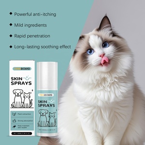 Label privé réparation de l'inflammation de la peau des animaux de compagnie <span class=keywords><strong>Spray</strong></span> d'aide à la guérison rapide des plaies pour chiens soulage les démangeaisons et l'irritation de la peau - Product Image 2
