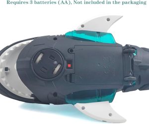 EPT-Jouets électriques universels à piles pour enfants, roue, secoueur de queue, <span class=keywords><strong>robot</strong></span> <span class=keywords><strong>requin</strong></span>, avec éclairage musical - Product Image 6
