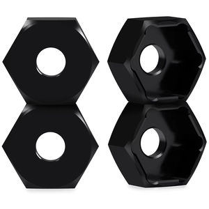 อะแดปเตอร์ดุมล้ออลูมิเนียมอัลลอยด์4ชิ้นขนาด10มม. ถึง12มม. สำหรับ4WD 2WD <span class=keywords><strong>yokomo</strong></span> 1/10ชิ้นส่วนรถบรรทุก RC - Product Image 4