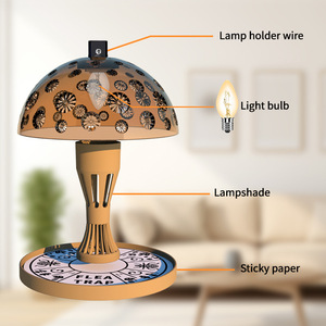 Piège à puces pour animaux domestiques d'intérieur, lampe anti-puces collante pour attraper les mites, les puces et les petits insectes volants - Product Image 4