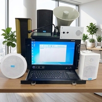 Software de Anuncios de Voz Remotos Controlado por Aplicación Móvil, Compatible con Funciones de Transmisión, Intercomunicador y Reproducción de Música, Disponible en Stock