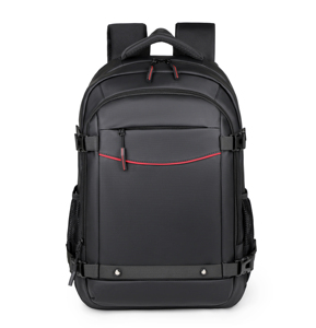 <span class=keywords><strong>Mochila</strong></span> para Portátil de Gran Capacidad, Informal de Negocios, Duradera, Impermeable, con Cierre, para Oficina, Viajes, Estudiantes, Multibolsillos, Ligera - Product Image 3