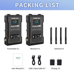 Vente directe usine – Système de transmission sans fil 4K 2.5G/5G 300M (985ft) avec émetteur-récepteur vidéo SDI HD et prise en charge de la batterie - Product Image 6