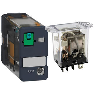 RPM12B7 HARMONY, RELAIS À ENFILAGE, 15 Spécialement Conçu pour les Relais de Puissance, Relais de Plus de 2 Ampères - Product Image 1