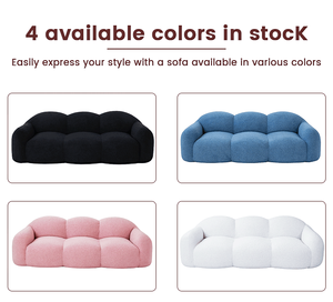 अतुनस का नया डिज़ाइन सोफा सेट वैक्यूम कंप्रेस्ड सोफे लिविंग रूम के लिए सफेद क्लाउड सोफा बिस्तर 3 सीटर सोफे सेट सोफे सेट सोफे - Product Image 6