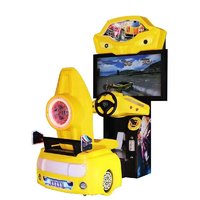 Console de jeu de course à pièces de centre commercial simulateur de conduite Machine de jeu d'arcade de moto