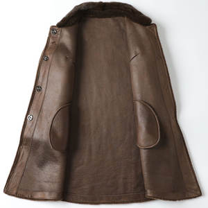 A50020 Pudi المرأة الصوف الحقيقي معطف الفرو سترة طوق الفراء معاطف خندق الشتاء الأغنام القص أكثر حجم <span class=keywords><strong>Parkar</strong></span> المنك الدافئة الإناث - Product Image 3