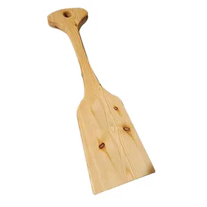 Cepillo para <span class=keywords><strong>Parrilla</strong></span> de Barbacoa Seguro y sin Cerdas, Alternativa de Limpieza Fácil, Raspador de Madera para <span class=keywords><strong>Parrilla</strong></span>, Tenedores, Disfruta de una Barbacoa Segura - Product Image 1