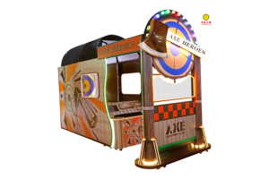 ألعاب آلة الفداء تعمل بالعملة المعدنية لعبة رمي الفأس Arcade آلة ألعاب تفاعلية للأطفال في الأماكن المغلقة صورة Nox <span class=keywords><strong>Vr</strong></span> - Product Image 3