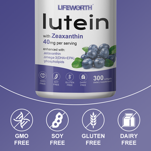 Kapsul lifeforn Lutein dengan Zeaxanthin softgel mendukung kesehatan mata - Product Image 4