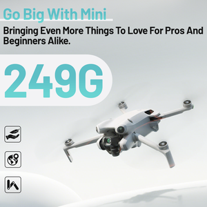 Мини-дрон DJI Mini 4 Pro «Всё в одном»: профессиональный мини-дрон с HD-камерой, дистанционным управлением и светодиодной подсветкой для полётов (игрушечный БПЛА) - Product Image 2
