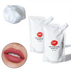 Base de Gel Blanco para Brillo Labial DIY de 100ml, Bajo MOQ, Venta al por Mayor, No Requiere Calor, Vegano, Etiqueta Privada, Base de Brillo Labial Personalizable - Product Image 1