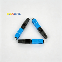 Conector de Fibra Óptica SC UPC para Ensamblaje y Reparación de Cables de Telecomunicaciones, Conector Rápido de Fibra Óptica