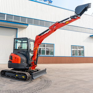 Nouvelle mini-excavatrice sur chenilles agricole diesel de haute qualité fabriquée en Chine avec moteur Yanmar, cabine, pompe et moteur KYB - Product Image 6