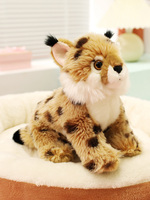 Peluche Lynx Super Douce et Adorable de 25 cm avec Remplissage en Coton PP – Jouets en Peluche en Gros Direct Usine