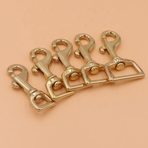 54มิลลิเมตร-78มิลลิเมตรทองเหลืองแข็งสแน็ปตะขอพวงกุญแจคลิปกุ้งก้ามกรามตะขอสำหรับกระเป๋าหนัง - Product Image 5