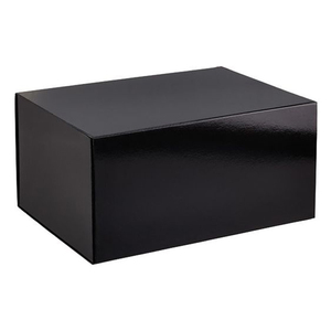 Cierre magnético publicidad negro brillante <span class=keywords><strong>de</strong></span> cartón <span class=keywords><strong>de</strong></span> ataúd Cajas <span class=keywords><strong>de</strong></span> Regalo <span class=keywords><strong>de</strong></span> color a4 tamaño <span class=keywords><strong>de</strong></span> muñeca cajas - Product Image 1